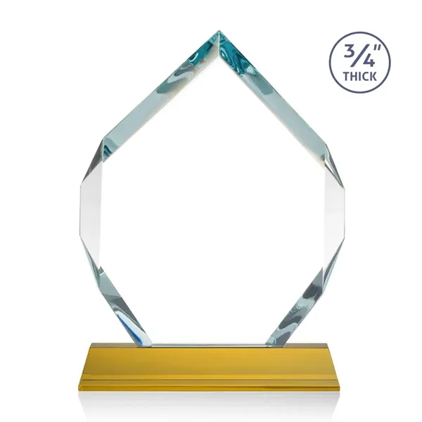 Starfire diamond shape award on a tall tapered Optical Base.... from ASI 84592 St Regis Group / St Regis