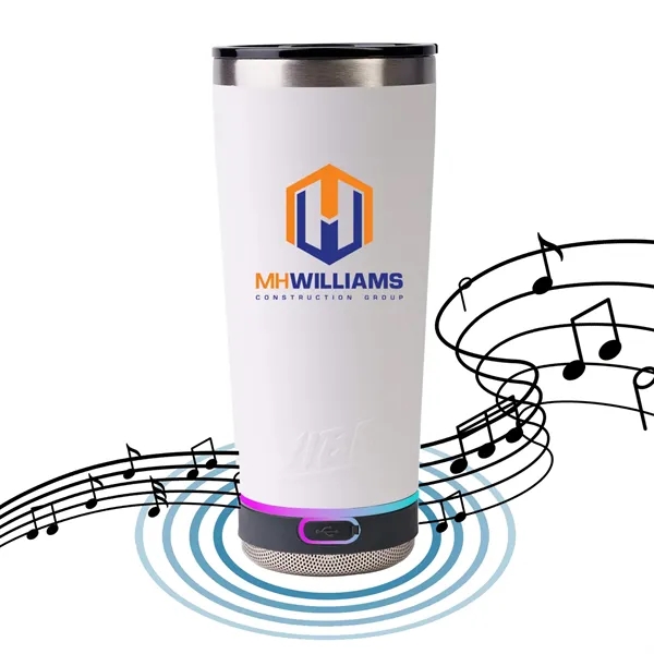 Vibe tumbler with a detachable Bluetooth speaker and dancing LED lights... from ASI 38120 Ball Pro / Diversified Quality Kitchenware