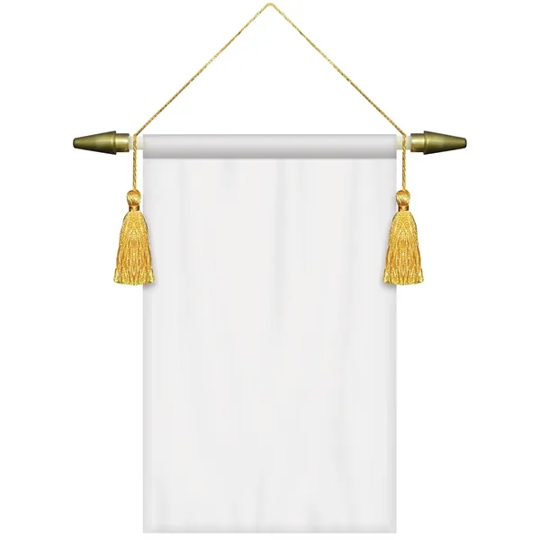 7" x 10" Custom Digitally Printed Podium Banner Straight Bottom without... from ASI 80228 Quinn