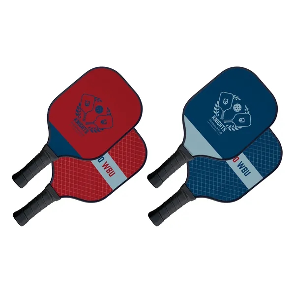 High-quality Pickleball Set featuring two fiberglass paddles with vibrant, edge-to-edge, full-color... from ASI 45657 Pop! Promos
