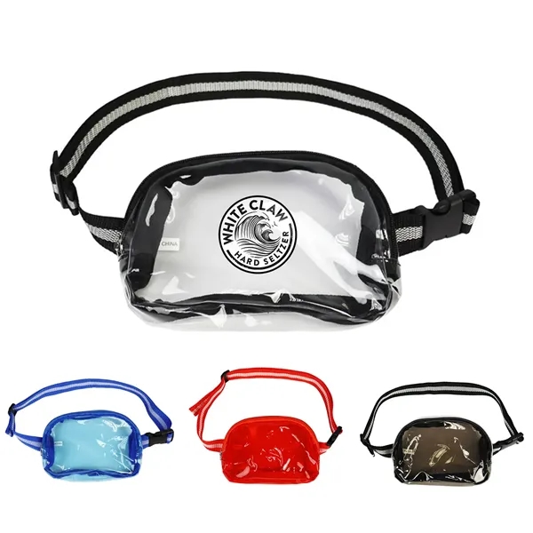 Clear Belt Bag! 100% BPA and PVC Free.... from ASI 90859 Tempo Industries Inc / Tempo Tempoline