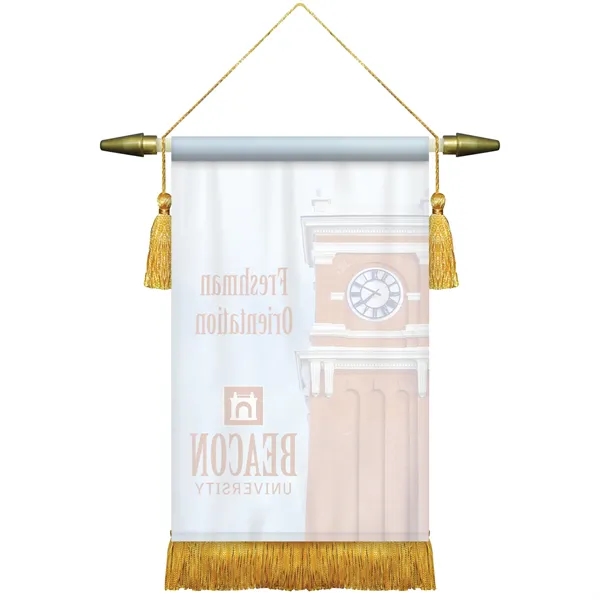 7" x 10" Custom Digitally Printed Podium Banner Straight Bottom with... from ASI 80228 Quinn