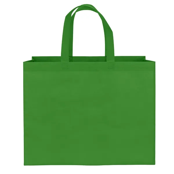 Economical non-woven Value™ Budget Tote features heat-sealed handles... from ASI 37940 Bag Makers Inc