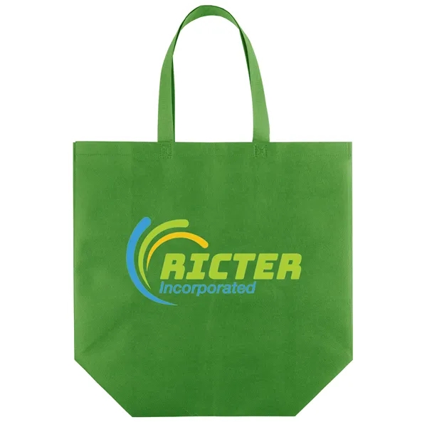 Economical non-woven Value™ Budget Tote features heat-sealed handles... from ASI 37940 Bag Makers Inc