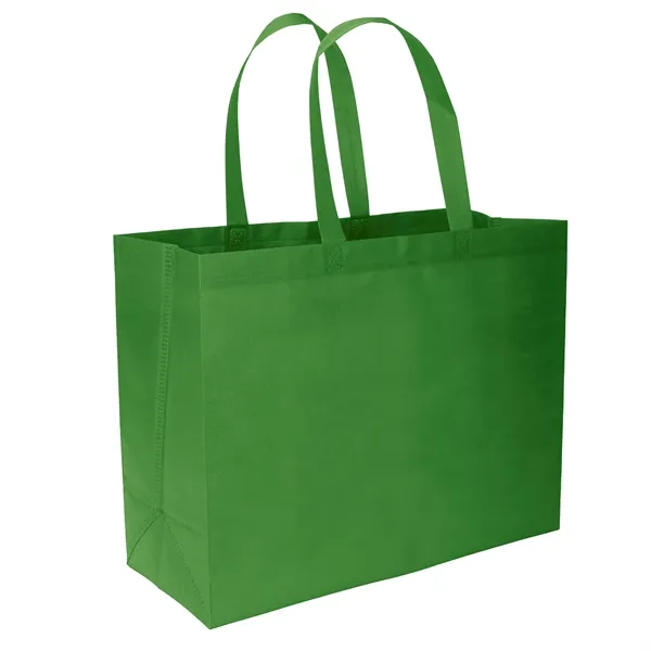 Economical non-woven Value™ Budget Tote features heat-sealed handles... from ASI 37940 Bag Makers Inc