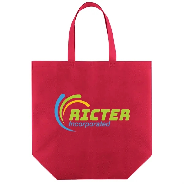 Economical non-woven Value™ Budget Tote features heat-sealed handles... from ASI 37940 Bag Makers Inc