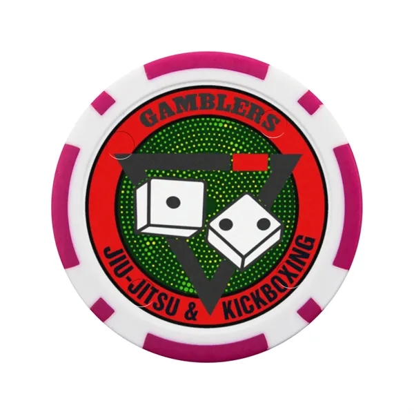 1.5" ABS poker chips with iron core.... from ASI 90807 Tekweld