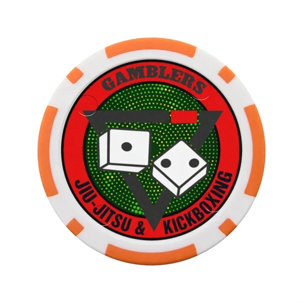 1.5" ABS poker chips with iron core.... from ASI 90807 Tekweld