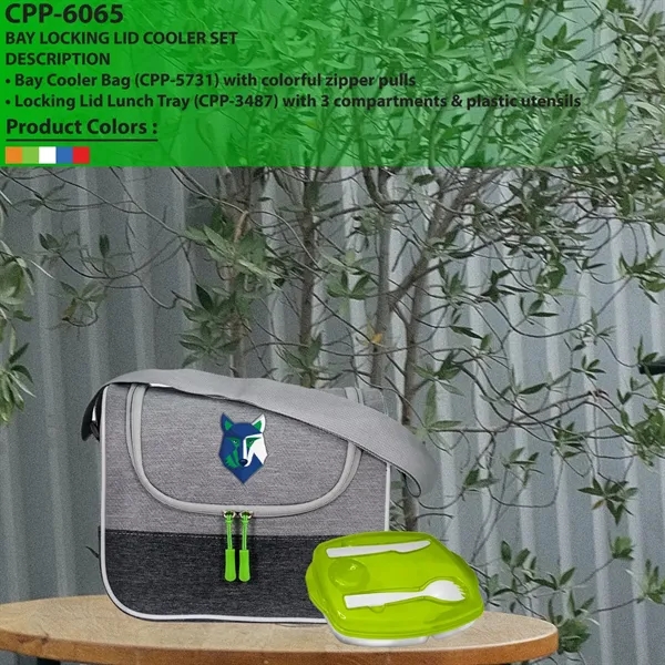 Bay Locking Lid Cooler Set... from ASI 30208 A P Specialties / AP Specialties