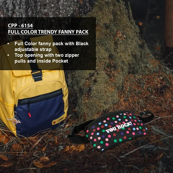 Full Colors Trendy Fanny Pack... from ASI 30208 A P Specialties / AP Specialties