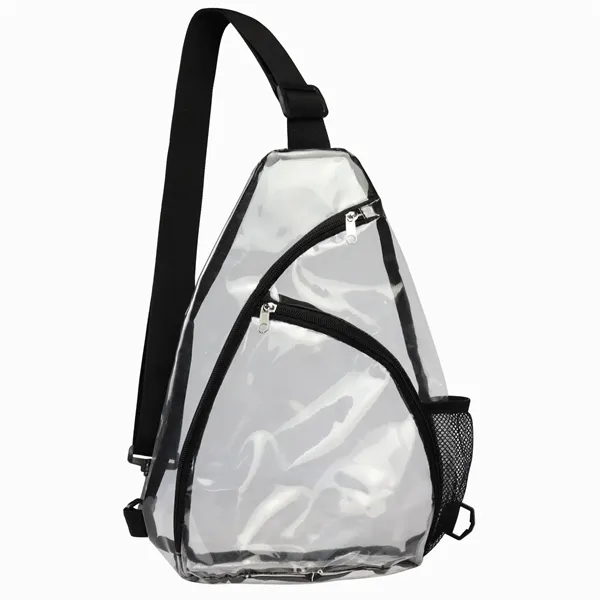 Clear Sling Bag Backpack. 100% BPA and PVC Free.... from ASI 90859 Tempo Industries Inc / Tempo Tempoline