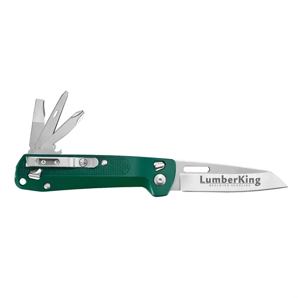 This Multi-tool Knife from the Leatherman Free series, makes for the... from ASI 46170 Compass Industries Inc
