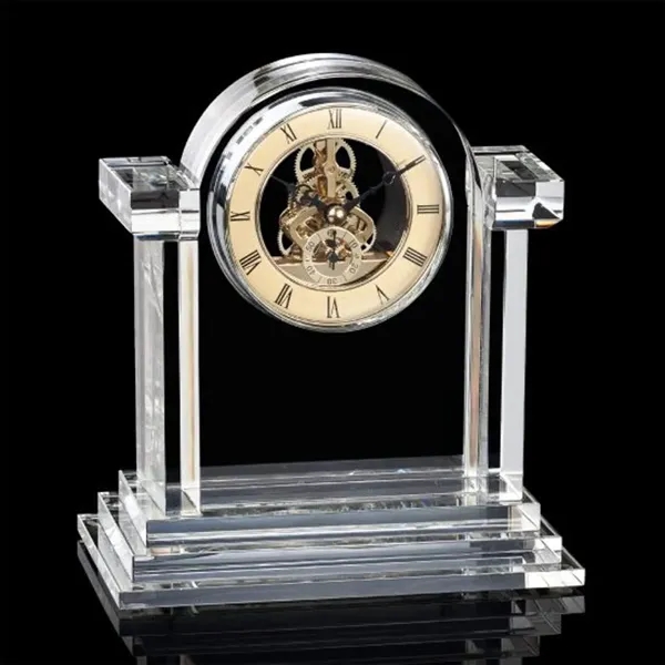 Velia Clock - Optical 7.25"... from ASI 84592 St Regis Group