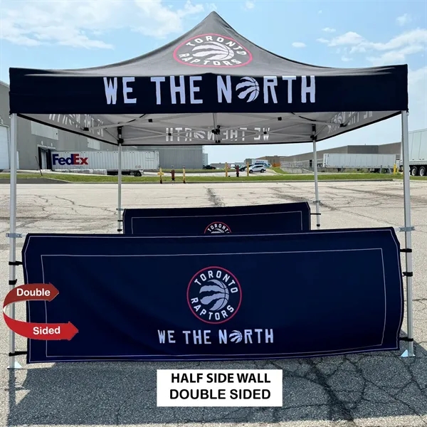 Half Side Wall for 10x10 Tent Kit, Sublimated, Double Sided Print... from ASI 53509 FIEL-Fairdeal Import & Export / FIEL