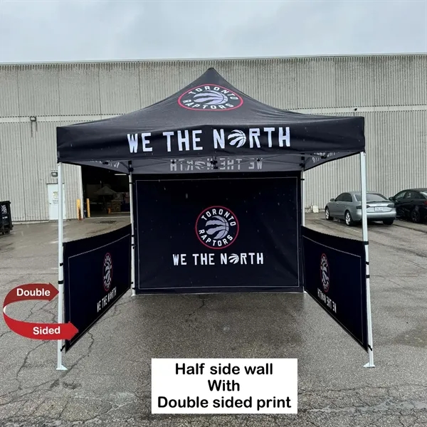 Half Side Wall for 10x10 Tent Kit, Sublimated, Double Sided Print... from ASI 53509 FIEL-Fairdeal Import & Export / FIEL