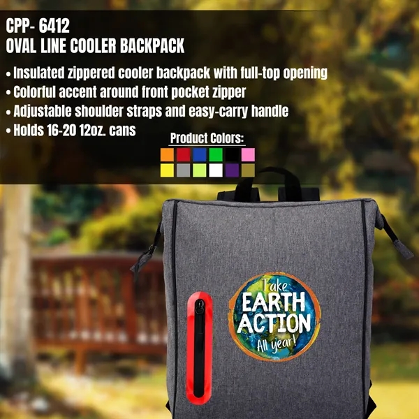 Oval Line Cooler Backpack... from ASI 30208 A P Specialties / AP Specialties