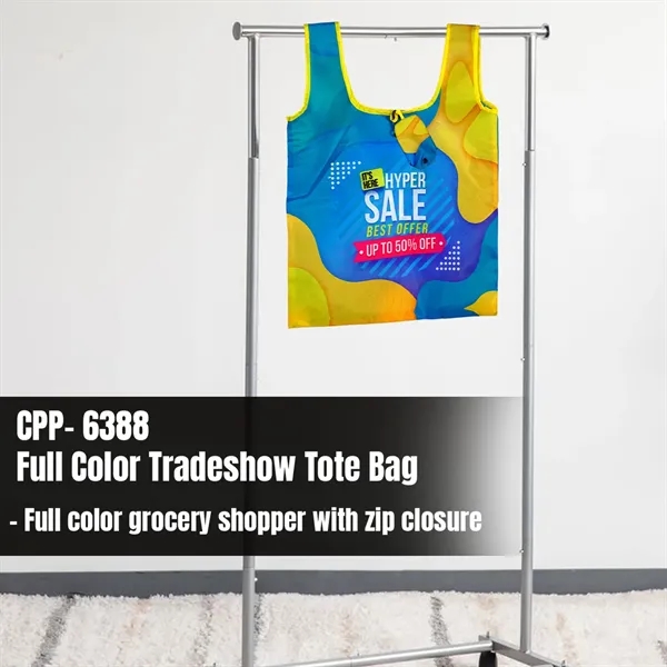 Full Color Tradeshow Tote Bag... from ASI 30208 A P Specialties / AP Specialties