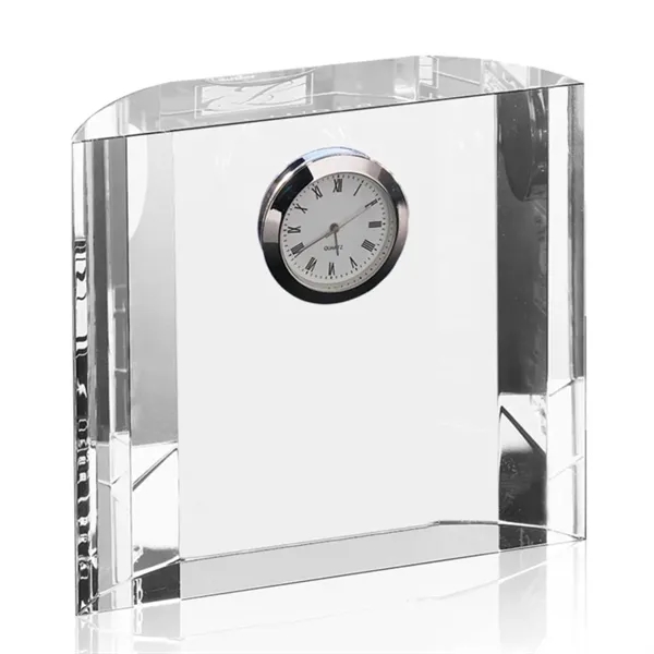 Clock - Optical Award 5" x 4 1/2".... from ASI 84592 St Regis Group / St Regis