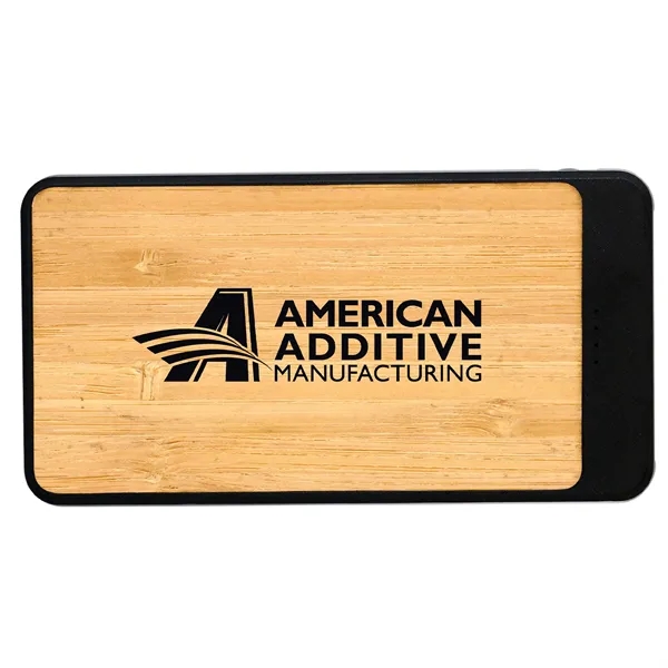 UL BAMBOO HIGH DENSITY RAV POWER BANK... from ASI 30208 A P Specialties / AP Specialties