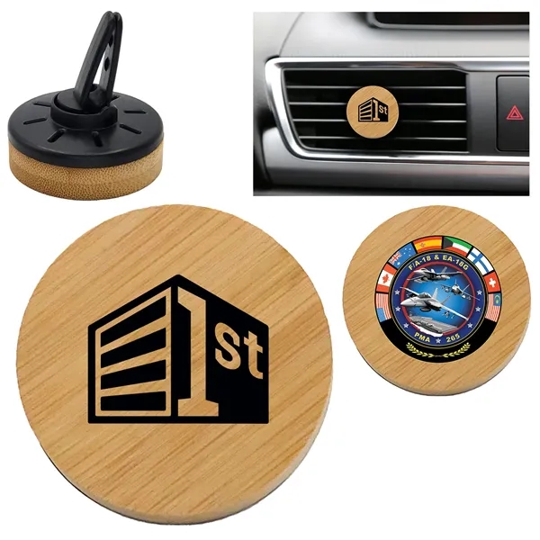 BAMBOO CAR AIR FRESHENER... from ASI 30208 A P Specialties / AP Specialties