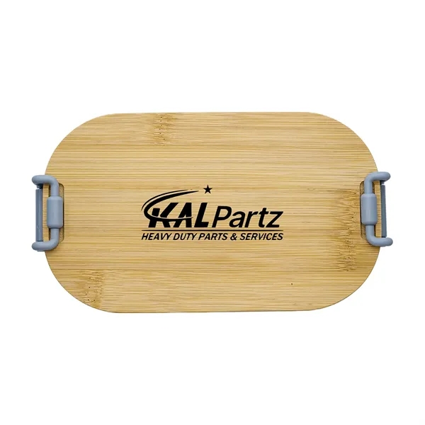 Bamboo Lunch Box... from ASI 30208 A P Specialties / AP Specialties