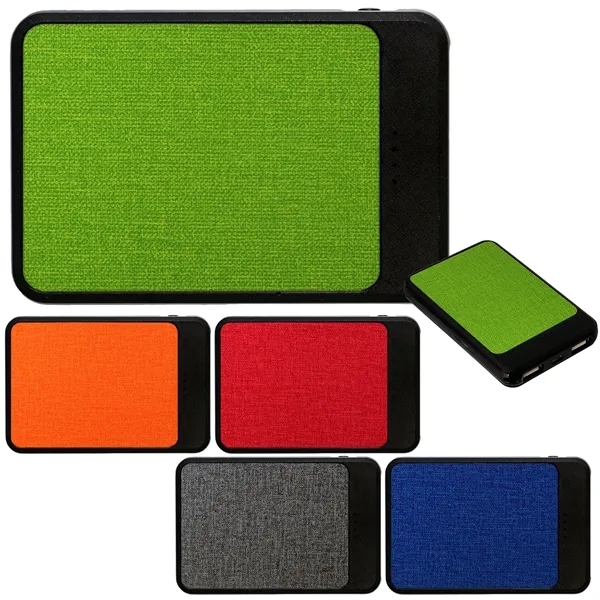 UL HEATHERED HIGH DENSITY VOLT POWER BANK... from ASI 30208 A P Specialties / AP Specialties