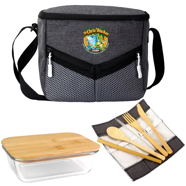 Victory Lunch Cooler Bamboo Set... from ASI 30208 A P Specialties / AP Specialties