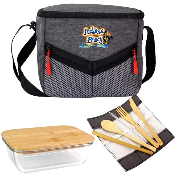 Victory Lunch Cooler Bamboo Set... from ASI 30208 A P Specialties / AP Specialties