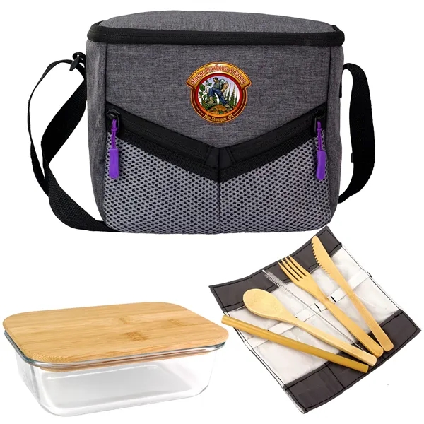 Victory Lunch Cooler Bamboo Set... from ASI 30208 A P Specialties / AP Specialties