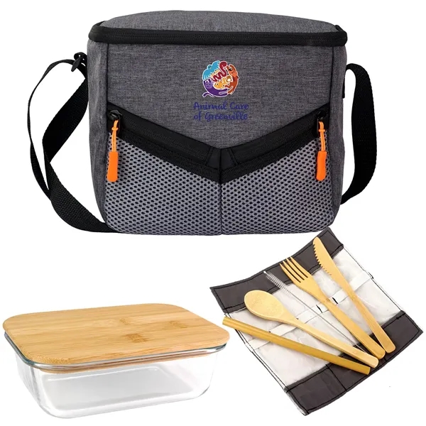 Victory Lunch Cooler Bamboo Set... from ASI 30208 A P Specialties / AP Specialties