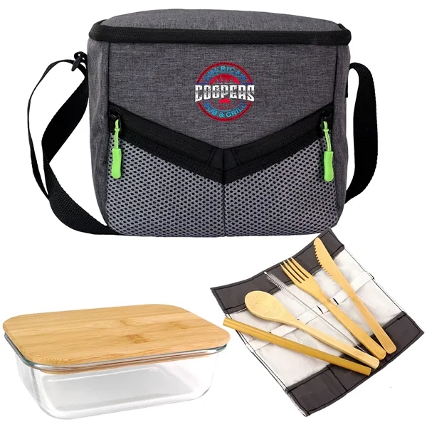 Victory Lunch Cooler Bamboo Set... from ASI 30208 A P Specialties / AP Specialties