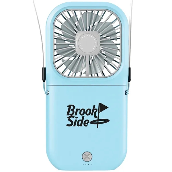 3,000mAh power bank with foldable neck fan.... from ASI 39552 BEL Promo