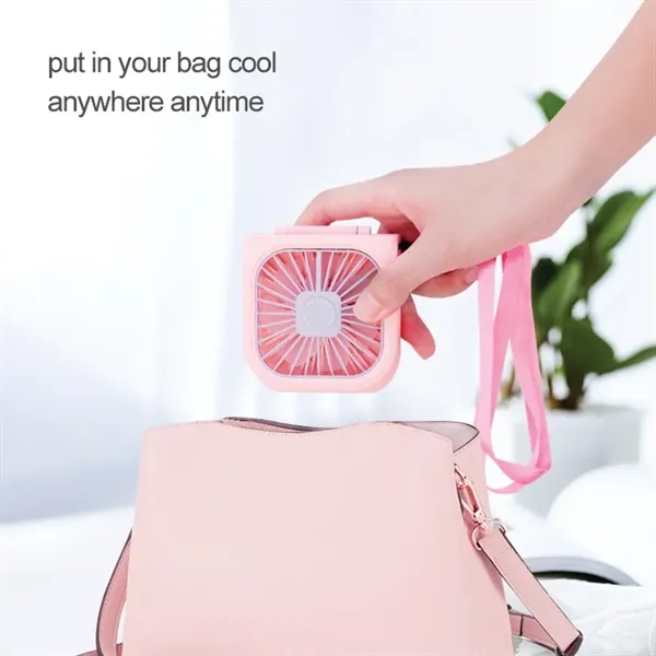 3,000mAh power bank with foldable neck fan.... from ASI 39552 BEL Promo