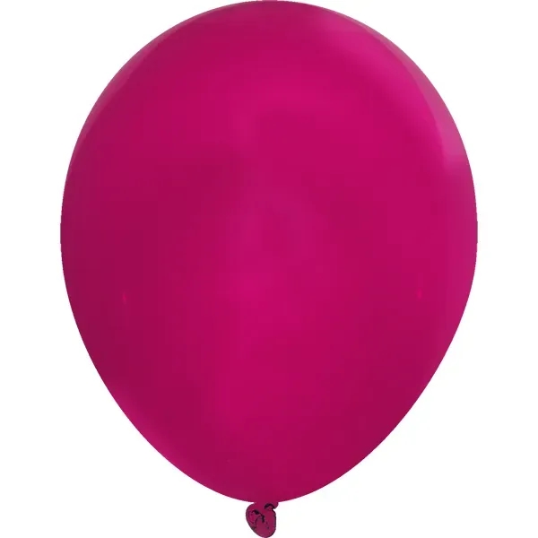Crystal latex balloon that's helium quality, 100% biodegradable and customizable.... from ASI 55675 Galaxy Balloons Inc / Galactic Fun Time Line