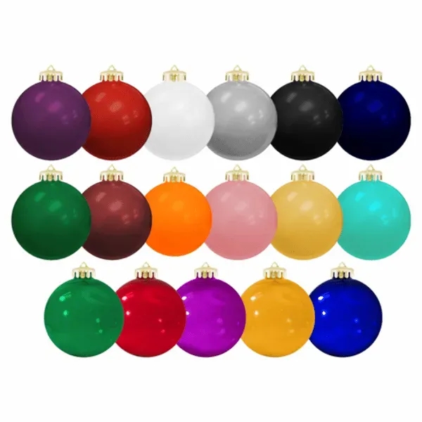 USA Made crystal shatterproof ornament, 3 1/4"; glossy finish.... from ASI 55675 Galaxy Balloons Inc / Galactic Fun Time Line