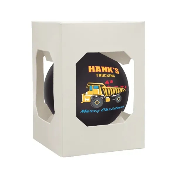 USA Made crystal shatterproof ornament, 3 1/4"; glossy finish.... from ASI 55675 Galaxy Balloons Inc / Galactic Fun Time Line