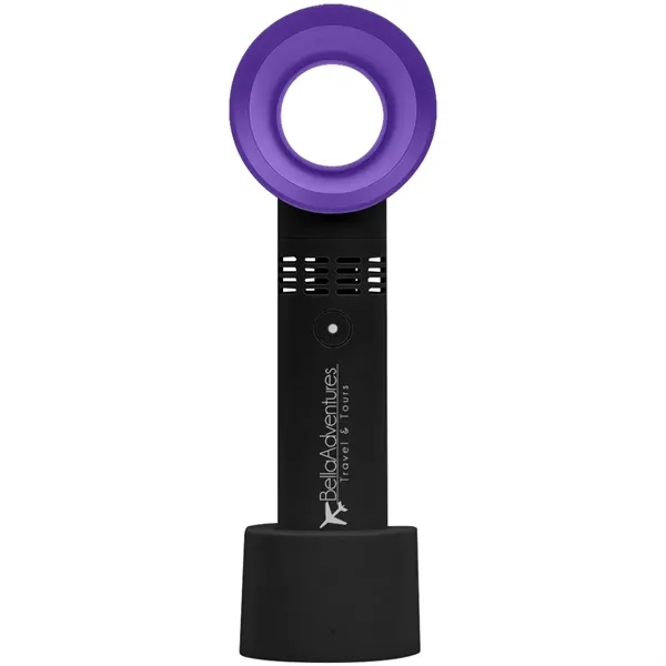 2000mAh portable hand fan with bladeless design, three speeds, flashlight and... from ASI 39552 BEL Promo