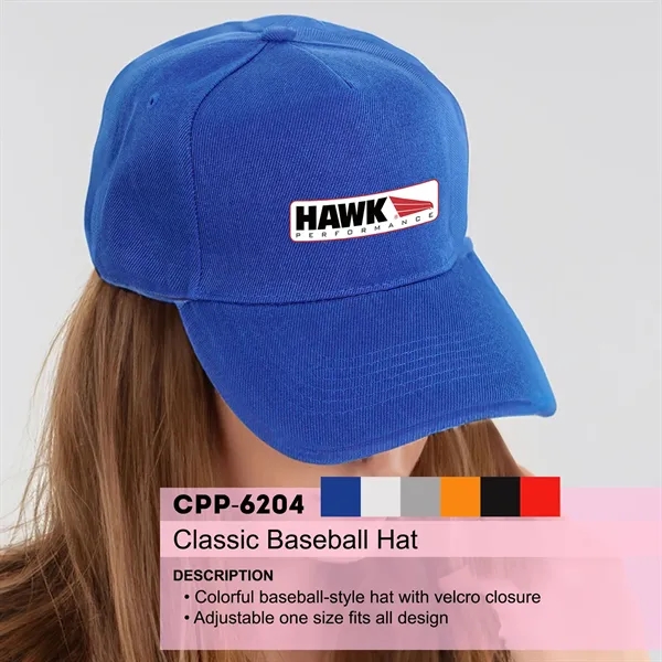 Classic Baseball Hat... from ASI 30208 A P Specialties / AP Specialties