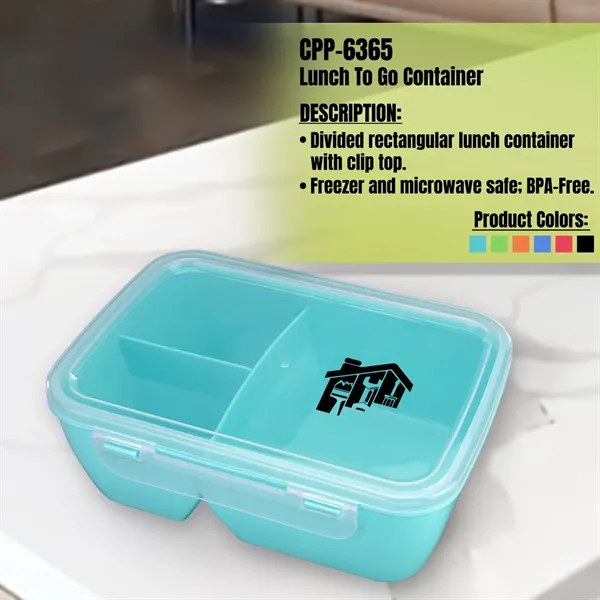 Lunch To Go Container... from ASI 30208 A P Specialties / AP Specialties