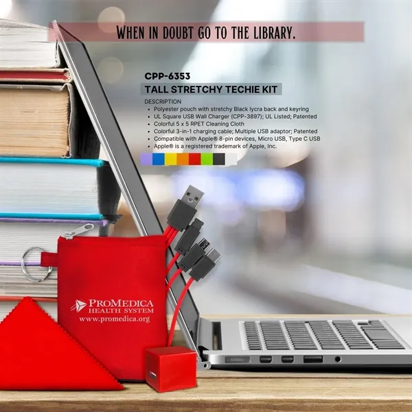 Tall Stretchy Techie Kit... from ASI 30208 A P Specialties / AP Specialties