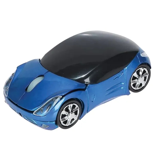 Sports car shaped, wireless optical mouse.... from ASI 39552 BEL Promo