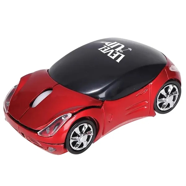 Sports car shaped, wireless optical mouse.... from ASI 39552 BEL Promo