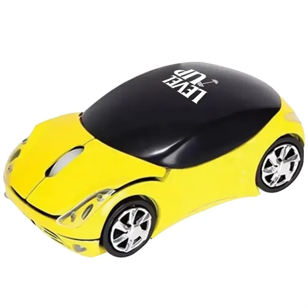 Sports car shaped, wireless optical mouse.... from ASI 39552 BEL Promo
