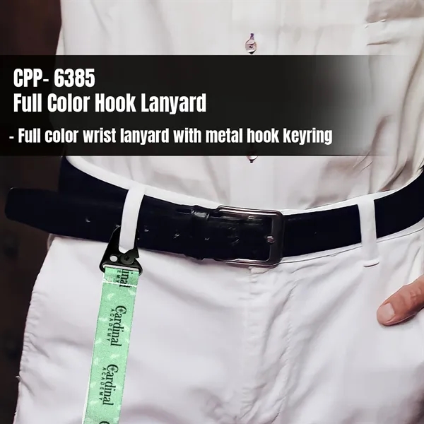 Full Color Hook Lanyard... from ASI 30208 A P Specialties / AP Specialties