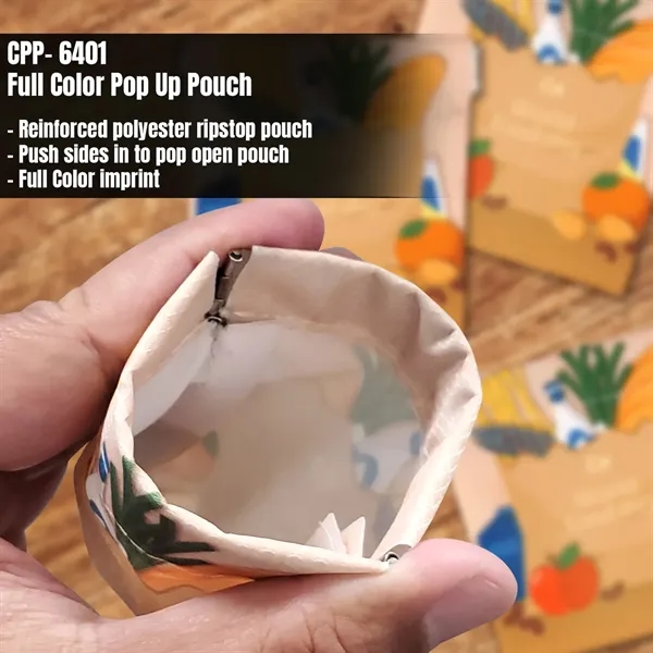 Full Color Pop Up Pouch... from ASI 30208 A P Specialties / AP Specialties