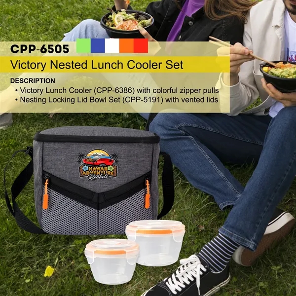Victory Nested Lunch Cooler Set... from ASI 30208 A P Specialties / AP Specialties