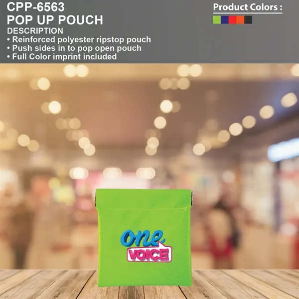 Pop Up Pouch... from ASI 30208 A P Specialties / AP Specialties
