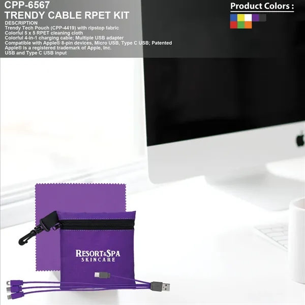Trendy Cable & Cloth Kit... from ASI 30208 A P Specialties / AP Specialties