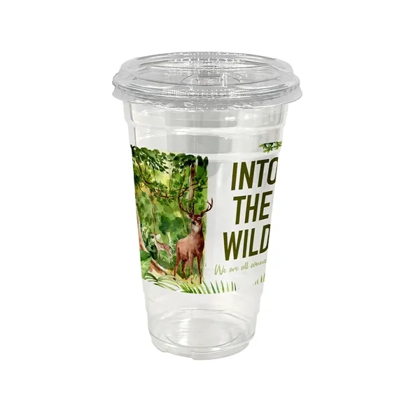 24 oz. Full Color Plastic Cup with Sip Top... from ASI 30208 A P Specialties / AP Specialties