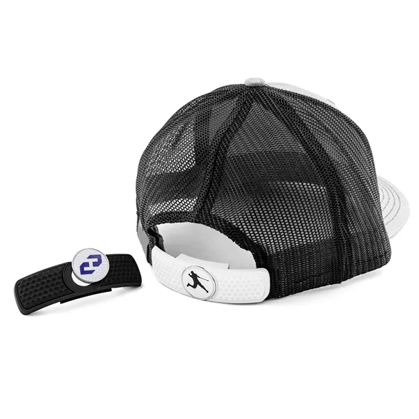 Rubberized ABS golf hat clip with removable ball marker.... from ASI 52263 EMT / EMT EASY Emblem Marketing Team